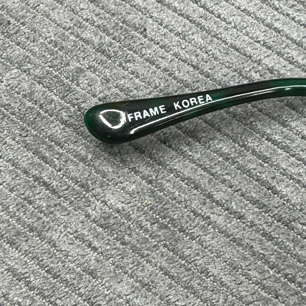 Sophia Loren M52 Zyloware Y2k Eyeglass Frames Green Multi Color Oval Spring